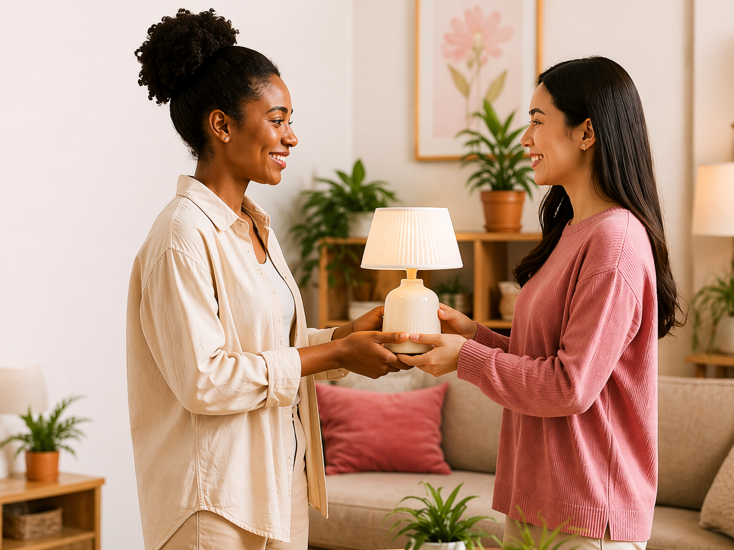 Hiiba app users exchanging items in the UAE